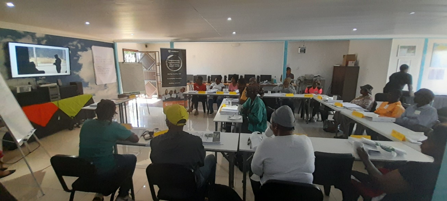 Wastepreneur Challenge Fund Training in Diepsloot, Johannesburg